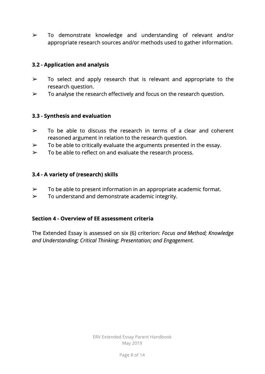 ibdp extended essay grade boundaries