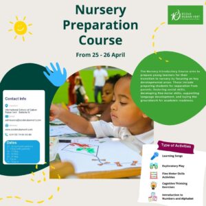 Nursery preparation course